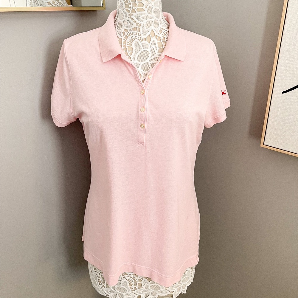 Light Pink Collar Polo Tee